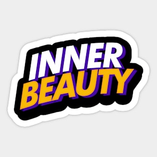 Quote Inner Beauty T-Shirt Sticker